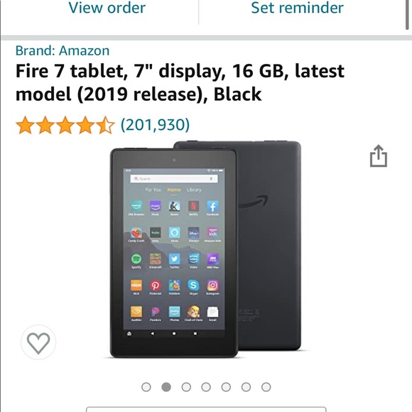 amazon tablet - Picture 1 of 2